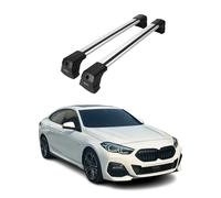 Dachträger Gepäckträger für BMW 1er F40 2019-2024 Grundträger Alu Silber 2x