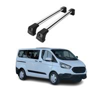 Dachträger Gepäckträger für Ford Tourneo Custom 2013-2024 Grundträger Alu Silber