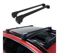 Dachträger Gepäckträger für Mercedes C Klasse W205 2014-2021 TÜV ABE Alu Schwarz