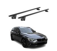 Dachträger Grundtäger für BMW 3er Touring F31 G21 2012-25 100kg Alu ABE Schwarz