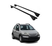 Dachträger Grundtäger für Citroen C3 X-TR 2002-2009 75kg Metall Schwarz 2 tlg