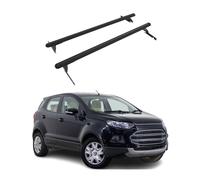Dachträger Gepäckträger Relingträger für Ford Ecosport 2015-2024 Alu Schwarz 2x