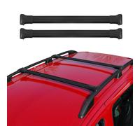 Dachträger Grundtäger für Mercedes Vito W447 2014-2025 75kg Alu Schwarz 2 tlg