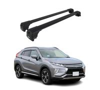 Dachträger Grundtäger für Mitsubishi Eclipse Cross 2018-2026 Alu Schwarz 2 tlg
