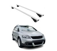 Dachträger Grundtäger für VW Golf Schrägheck 2003-2008 75kg Metall Silber 2 tlg