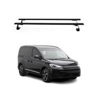 Dachträger Grundtäger für VW T7 Multivan 2021-2026 75kg Stahl Schwarz 2 tlg