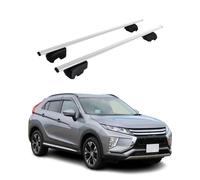 Dachträger Grundträger für Mitsubishi Eclipse Cross 2018-2022 Metall Silber ABE