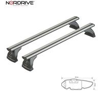 DACHTRÄGER Nordrive Silenzio FÜR Nissan Qashqai II ohne reling 2014-2021