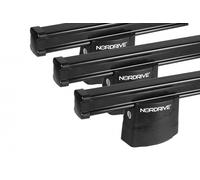 Dachträger Opel Vivaro A (2002 bis 07/2014) normales Dach H1. Länge L1/L2. 3 Trägerbarren. KARGO (32x39mm) Schwerlastträger - N30143