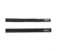 Dachverkleidungs-Set, 2 Stück, schwarzes Gummi, direkter Ersatz für HRV 2016-2021, Plug-and-Play, einfache Installation, Außen-Upgrade