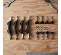 Dachzelt-Befestigungsset Schwerlast Dachträger-Montagehalterung für Gelände