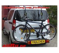 Dacia Dokker Bj. 11/2012 bis 2021 mit Flügeltüren - Paulchen Grundträger - 888601 300 - 888601 300