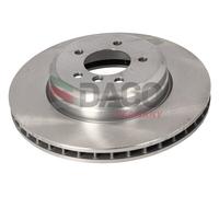 DACO Germany 2x Bremsscheibe vorne passend für BMW 5er Touring E61 525d 530d