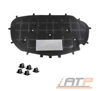 BESTPRICE Dämmmatte Motorhaube 31479752