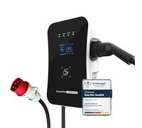 DAHEIM LADEN.DE Smart PRO Wallbox 11kW mit 7,5m Ladekabel - mit 16A CEE Anschlusskabel - mit App, PV-Überschussladen, Lastmanagement, RFID, 14a