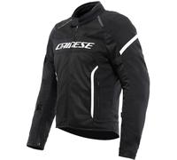 Dainese - Air Frame 3 Tex Jacket, Sommer-Motorradjacke mit herausnehmbarem, winddichtem Innenfutter, Mann, Schwarz/Schwarz/Weiß, 60