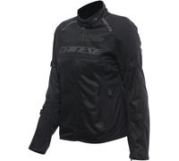 Dainese - Air Frame 3 Tex Jacket Wmn, Sommer-Motorradjacke mit herausnehmbarem, winddichtem Innenfutter, Frau, Schwarz/Schwarz/Schwarz, 46