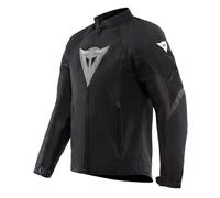 Dainese - Air Graphics Tex Jacket, Sommer Motorradjacke, belüftet und leicht, mit weichen Protektoren an Schultern und Ellenbogen, Mann, Schwarz/Weiß Diamant, 46
