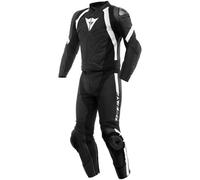 Dainese Avro 4 Lederkombi (Zweiteiler), schwarz-weiß Größe: 50