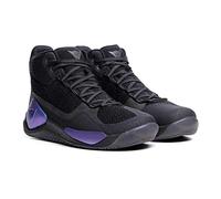 Dainese - Atipica Air 2 Anniversario Shoes, Sommer Motorradschuhe, Mesh Gewebe, Schützende Verstärkungen, Groundtrax Asymmetrische Sohlen, Schuhe Für Herren, Schwarz/Iridescent, 42