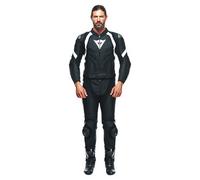 Dainese Avro 4 Lederkombi (Zweiteiler), schwarz-weiß Größe: 50
