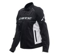 DAINESE DAMEN SOMMER STOFF MOTORRADJACKE AIR FRAME 3 TEX JACKET SCHWARZ WEIß