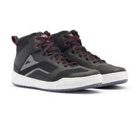 Dainese Suburb Air Damen Motorrad Schuhe, schwarz/weiß/rot, Größe 38
