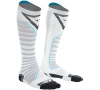 Dainese Dry Long Socken, weiß/blau/schwarz, Größe 36-38