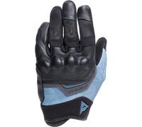 Dainese Ermex Damen Motorrad Handschuhe, schwarz-blau, Größe S