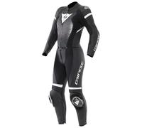 Dainese Fulminea 2.0 Damen 2-Teiler Motorrad Lederkombi, schwarz-weiss, Größe 44