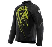 Dainese Herosphere Tex Motorradjacke - Black/Flo Yellow Tarmac (09J)
