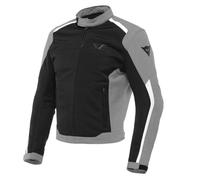 Dainese Hydraflux 2 Air D-Dry Jacket, Motorradjacke Sommer mit Abnehmbarem Wasserdichtem Futter, Herren, Schwarz/Charcoal-Gray, 58