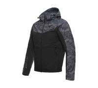 Dainese - Ignite Air Tex Jacket, Motorrad Sommerjacke, Mesh Gewebe, Herren Motorradjacke, Weiche Protektoren, Grau Camo/Schwarz/Fluo Rot, 46