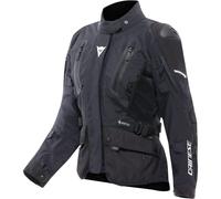 Dainese Carve Master 4 Gore-Tex wasserdichte Damen Motorrad Textiljacke, schwarz, Größe 46