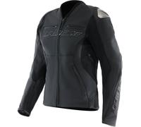 Dainese Racing 5 Damen Motorrad Lederjacke, schwarz, Größe 42