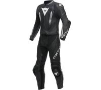 Lederkombi Mann Dainese LAGUNA SECA 5 2PCS Schwarz/Schwarz/Weiß