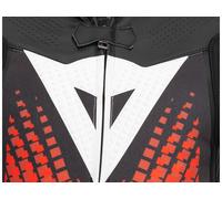Dainese Laguna Seca 6 Schwarz Weiß Rot Fluo 1-Teiler