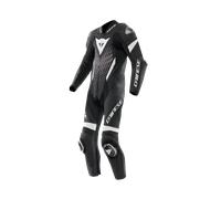 Dainese Laguna Seca 6 Lederkombi Einteiler perf. Schwarz / Weiß / Anthrazit 54