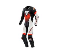 Dainese Laguna Seca 6 Schwarz Weiß Rot Fluo 1-Teiler