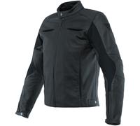 Dainese Razon 2 Motorrad Lederjacke, schwarz, Größe 46 für Männer