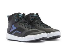 Dainese Suburb Air Damen Motorrad Schuhe, schwarz/weiß/blau, Größe 38
