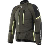Dainese Super Adventure Absoluteshell wasserdichte Motorrad Textiljacke, grün, Größe 50 für Männer