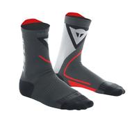 Socken Dainese Thermo Mid Socks black red Funktionssocken Gr 45-47 - Schwarz Rot