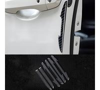 DALIUZEHUI 6 Stück Autotür Kantenschutz für Hyundai INSTER 2024 2025, Türkantenschutz Auto Gummi Türkantenschoner Aufkleber Autotüren Kantenschutz Kantenschutz Selbstklebend Zubehör,Black