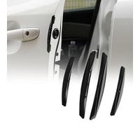 DALUJIE 4 Stück Autotür Kantenschutz für Dacia Sandero 2 Stepway 2016-2020, Gummi Türkantenschoner Aufkleber für Autotüre Antikollisions-Türschützer