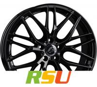 Damina Performance Damina Performance DM08 black 8.5x19 ET35 - LK5/120 ML72.6 Alufelge schwarz