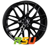 Damina Performance DM08 black 8.5x19" ET35 LK5 112 ML 66.6 Alufelgen 19 Zoll