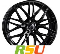 Damina Performance, DM08, 8x18 ET45 5x112 66,6, black painted