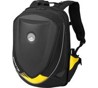 DANE Olby Motorrad Rucksack, schwarz/gelb, Größe 20 Ltr.