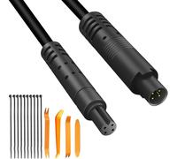 DAOKAI 4-poliges Rückfahrkamera Kabel,5M Verlängerungskabel für Auto Dashcam,Dash Cam Rückfahrkamera Rück Auto Recorder Kabel Stecker und Spiel für 12-V-24-V-LKW-Wohnmobilanhänger